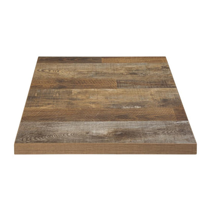 DR823 Bolero vierkant tafelblad Urban Dark 70cm