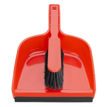 HZ840 Jantex Stoffer & Blik Set - Rood