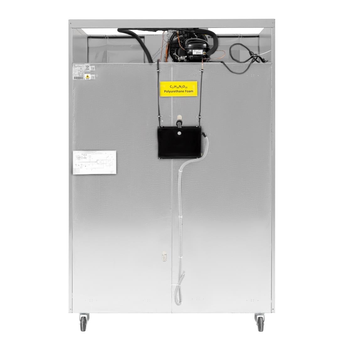 UA032 Polar U-Serie Energiezuinige Staande Koelkast Met Dubbele Deur 1400 Liter