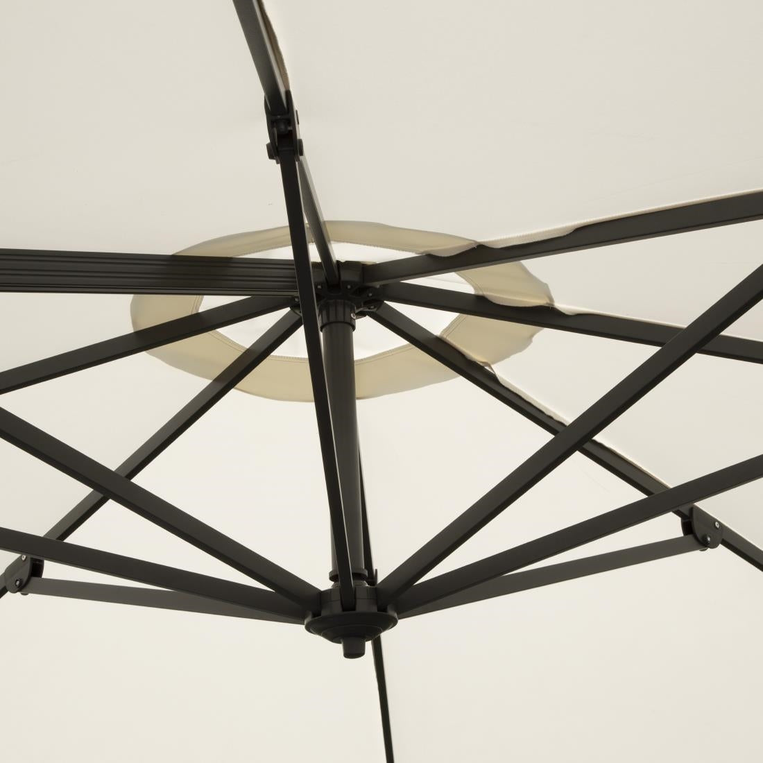 FU507 Bolero Venice Heavy Duty Parasol Crème 3,5M