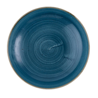 HR384 Churchill Stonecast Java Blue Evolve Coupe Kom 24.8cm (12 stuks)
