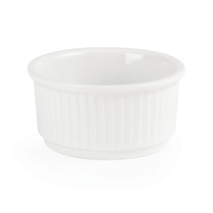 W421 Olympia Whiteware Stapelbare Ramekins 8,5cm (12 Stuks)