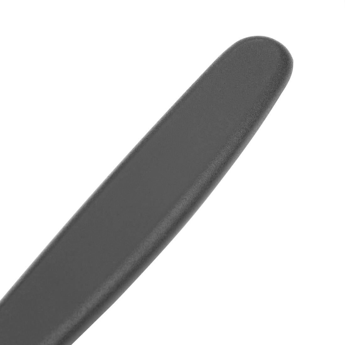 C268 Hygiplas recht schilmesje 8,5cm zwart