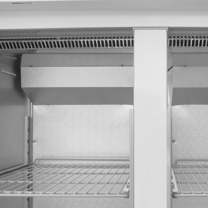 CW196 Polar G-serie opstaande dubbele stabiele deur gastro vriezer 1200ltr