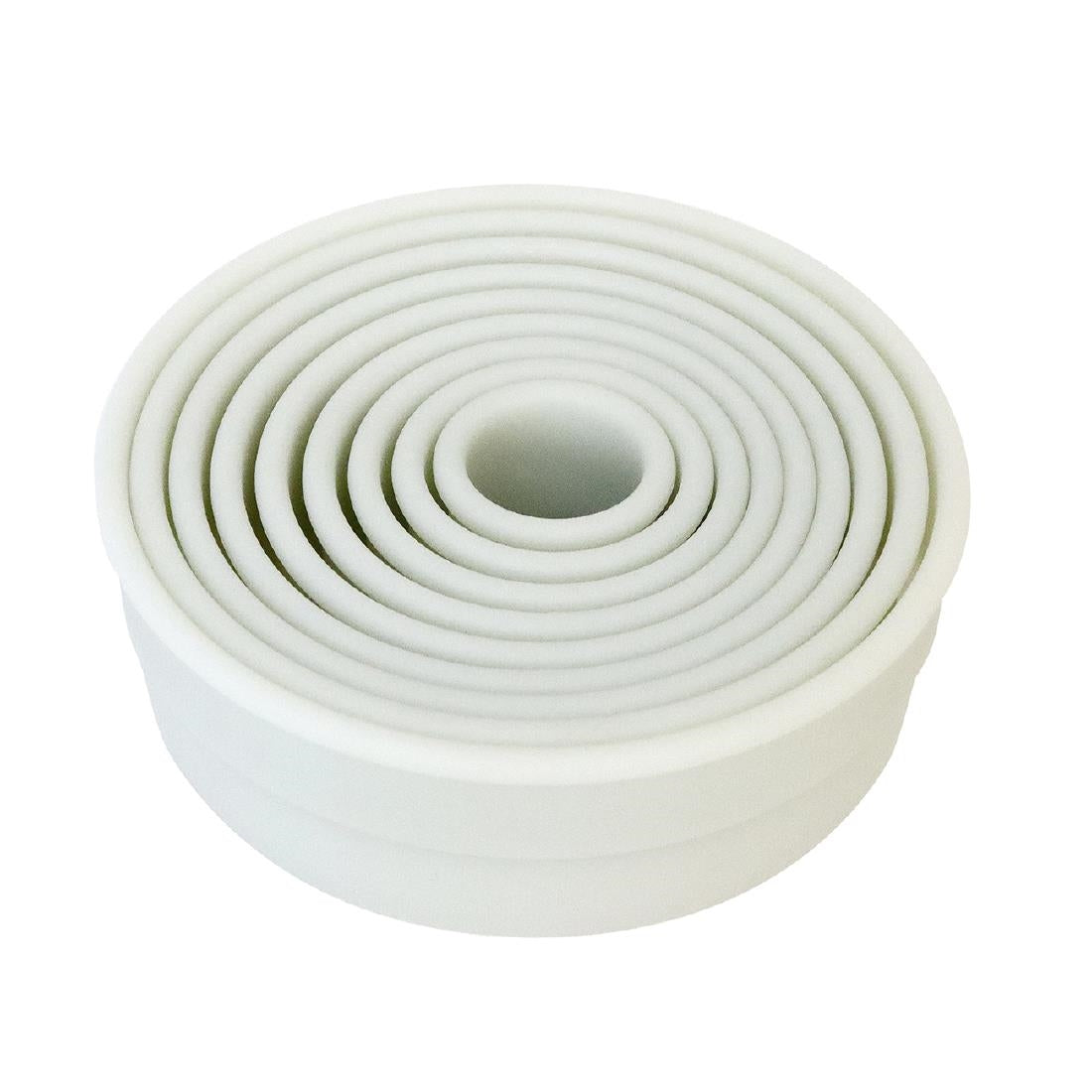 GT141 Schneider stekerdoos rond glad (9 stuks)