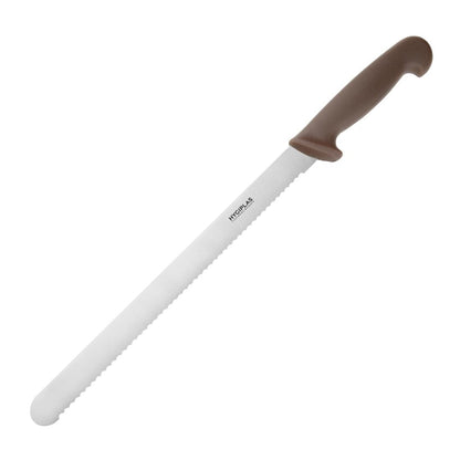 FX118 Hygiplas Koksmes Gekarteld Bruin 30cm