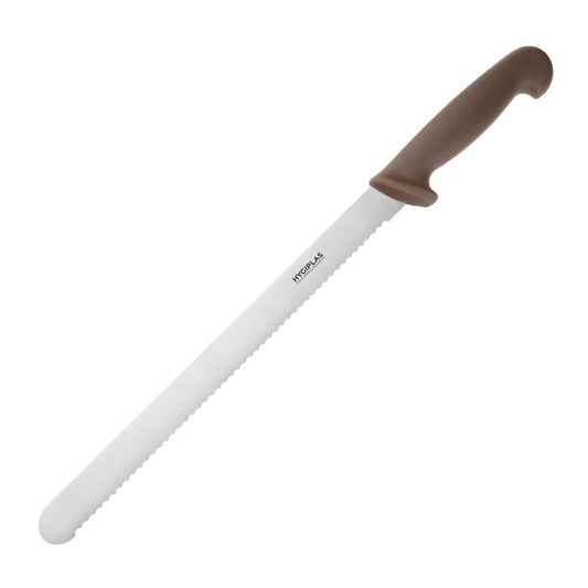 FX118 Hygiplas Koksmes Gekarteld Bruin 30cm