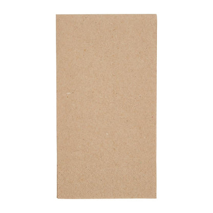 FE234 Fiesta Recyclable lunchservetten 1/8 vouw kraft 330mm (2000 stuks)