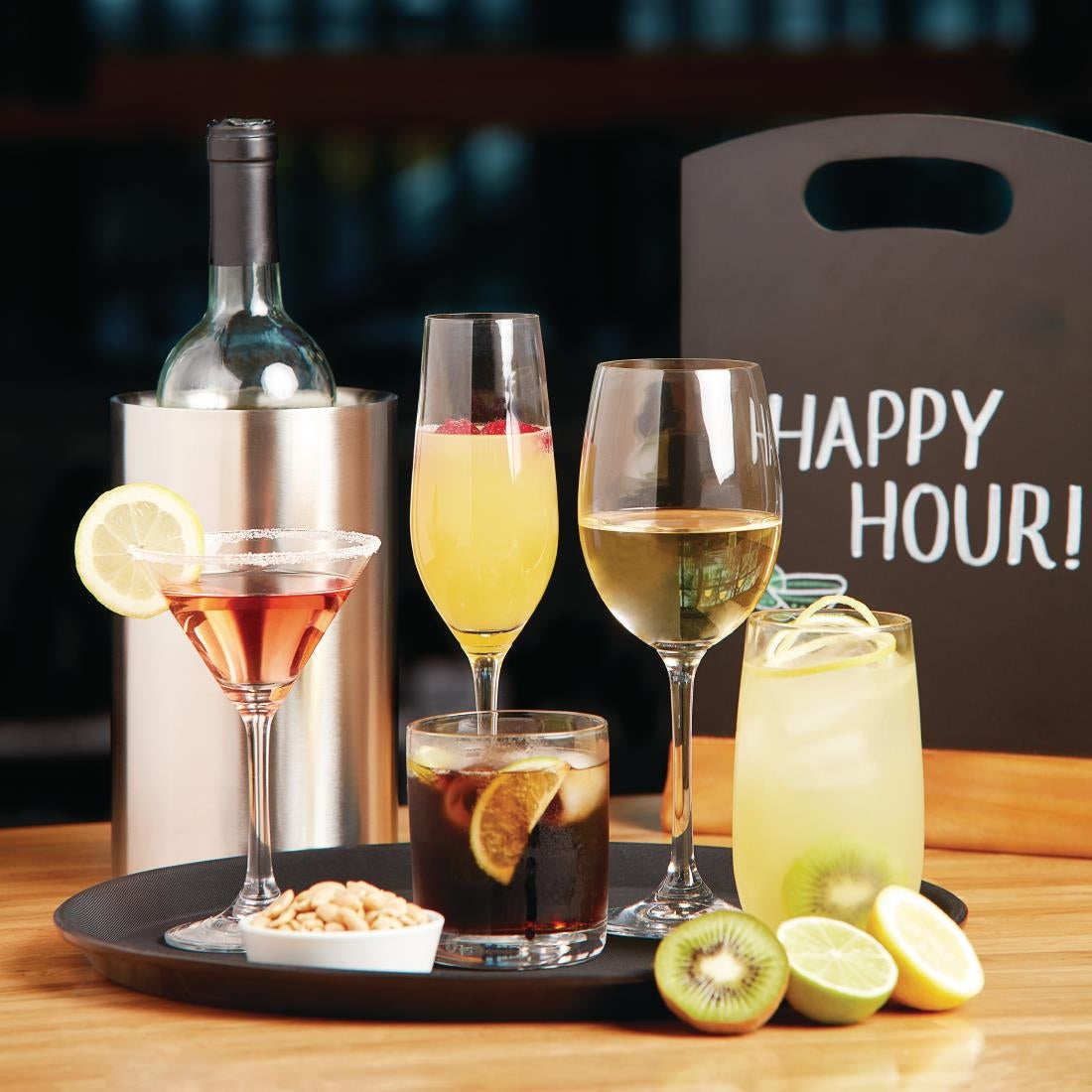 GF736 Olympia Chime champagneglazen 22,5cl (6 stuks)