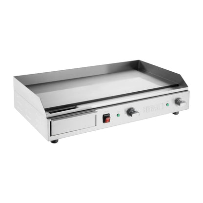 CU627 Buffalo Extra Brede Heavy-Duty Bakplaat 24(H) x 74,5(B) x 47(D)cm 2900W