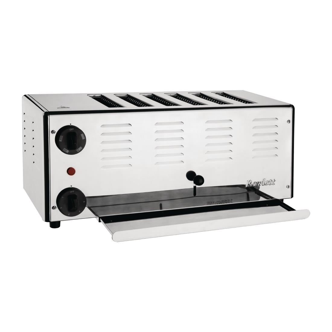 HW901 Rowlett Premier 6 Sleuven Broodrooster met Extra DuraHeat Elementen
