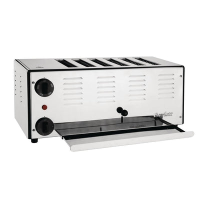 HW901 Rowlett Premier 6 Sleuven Broodrooster met Extra DuraHeat Elementen