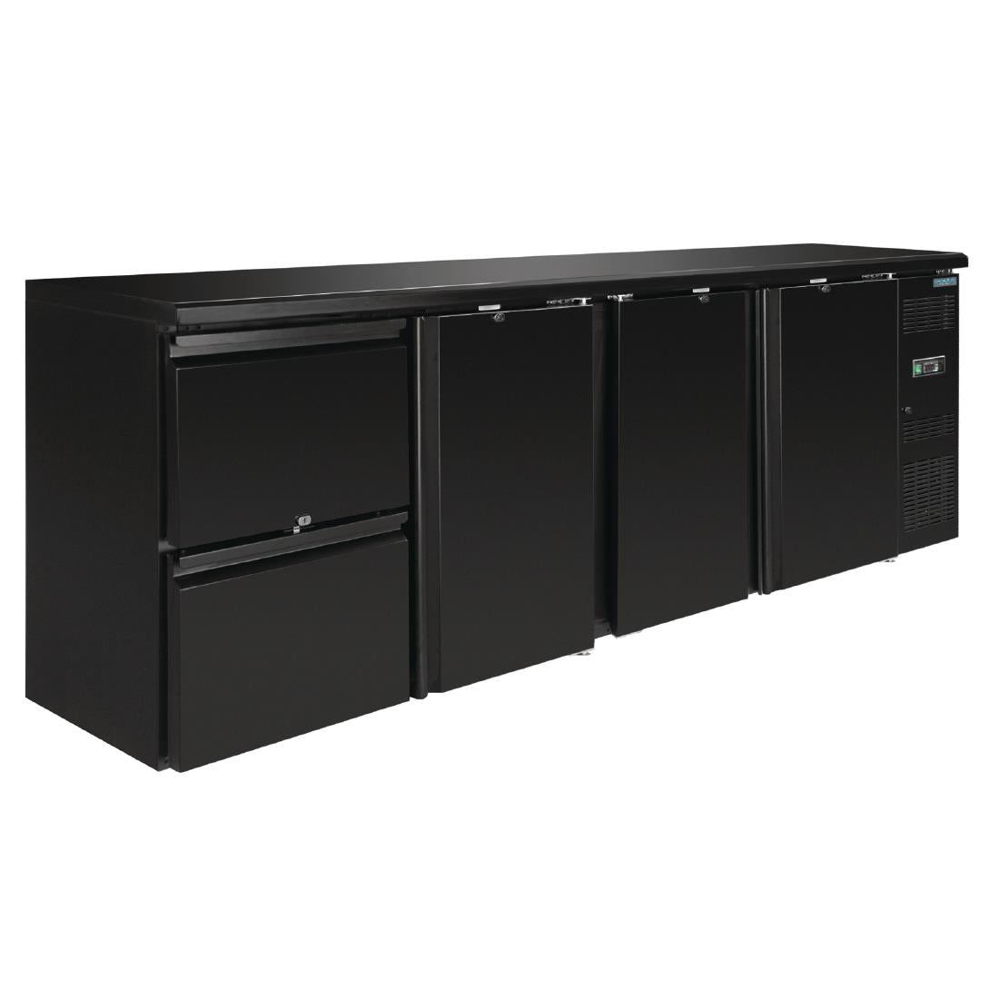 GL188 Polar U-serie werkbank koeling 3 deuren en 2 laden