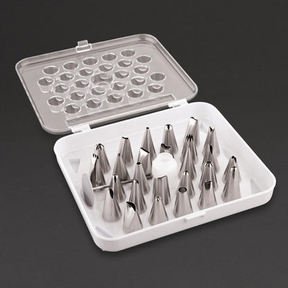 CP107 Vogue taartdecoratieset met 26 verschillende spuitmondjes