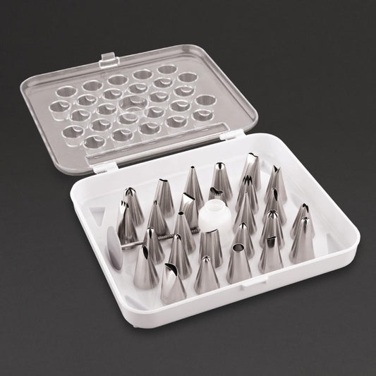CP107 Vogue taartdecoratieset met 26 verschillende spuitmondjes