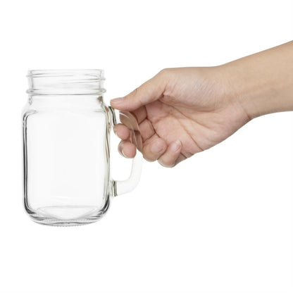 CE678 Olympia mason jar drinkglazen 450ml (12 stuks)