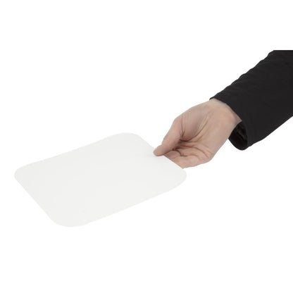 FJ855 Papieren deksel voor diepe en ondiepe aluminium bakjes (200 stuks)