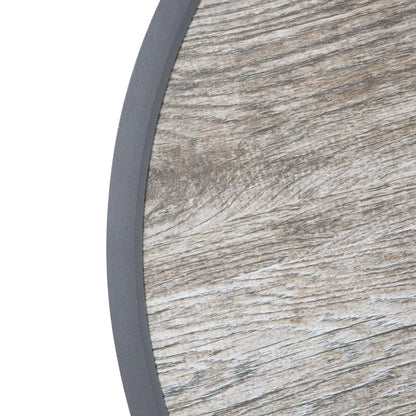 DL486 Bolero Rond Tafelblad Van Glasvezel Met Houteffect 580 Mm