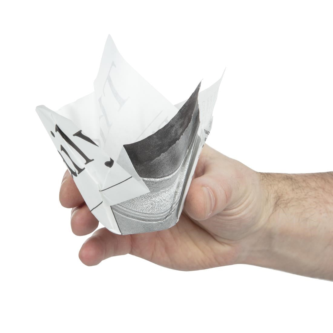 GK973 Krantenprint frietpapier (1100 stuks)