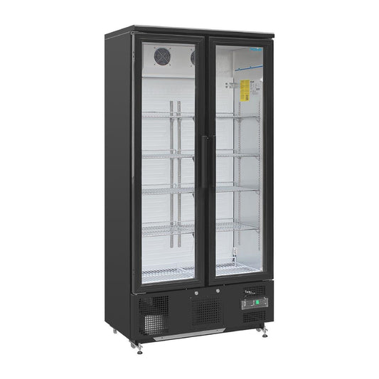 GJ449 Polar G-serie rechtopstaande gekoelde bardisplay met 2 klapdeuren