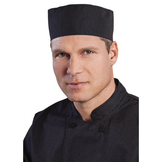 B228 Chef Works Cool Vent krijtstreep beanie