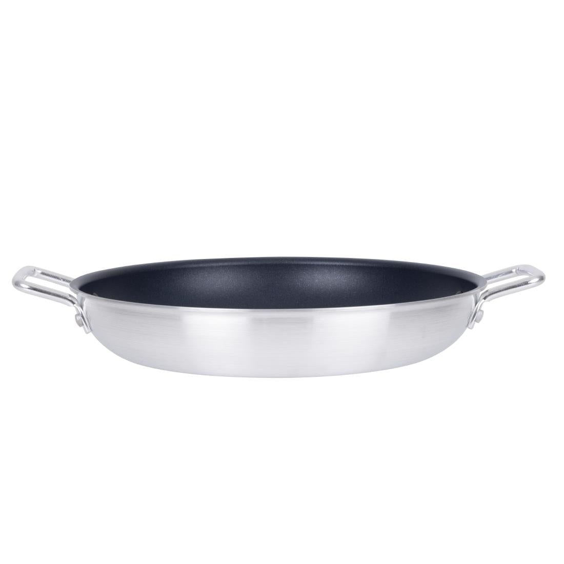 HT990 Vogue Aluminium Antiaanbak Teflon Platinum Plus Paellapan 35cm