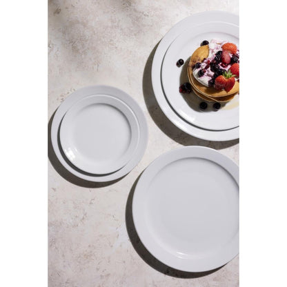 CF363 Olympia Athena Borden Met Smalle Rand 22,6cm (12 Stuks)