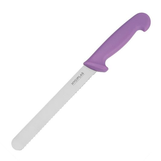 FP731 Hygiplas broodmes 21,6cm paars
