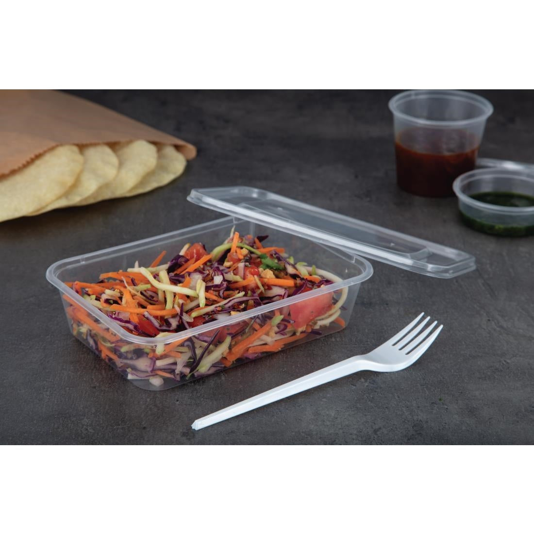 DM181 Fiesta Recyclable kunststof magnetronbakken 50cl (250 stuks)