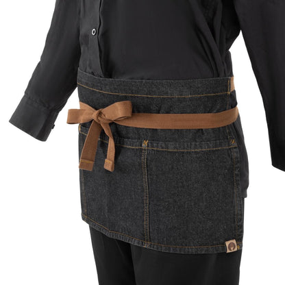 B591 Chef Works Urban Memphis Heupschort zwart