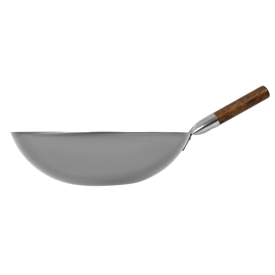 CT246 London Wok wok met ronde bodem 38cm