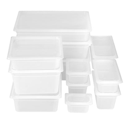 HZ342 Nisbets Essentials Polypropyleen 1/4 Gastronormbak 100mm