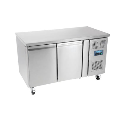 UA047 Polar U-Serie Dubbeldeurs Counter Koelkast 282Ltr