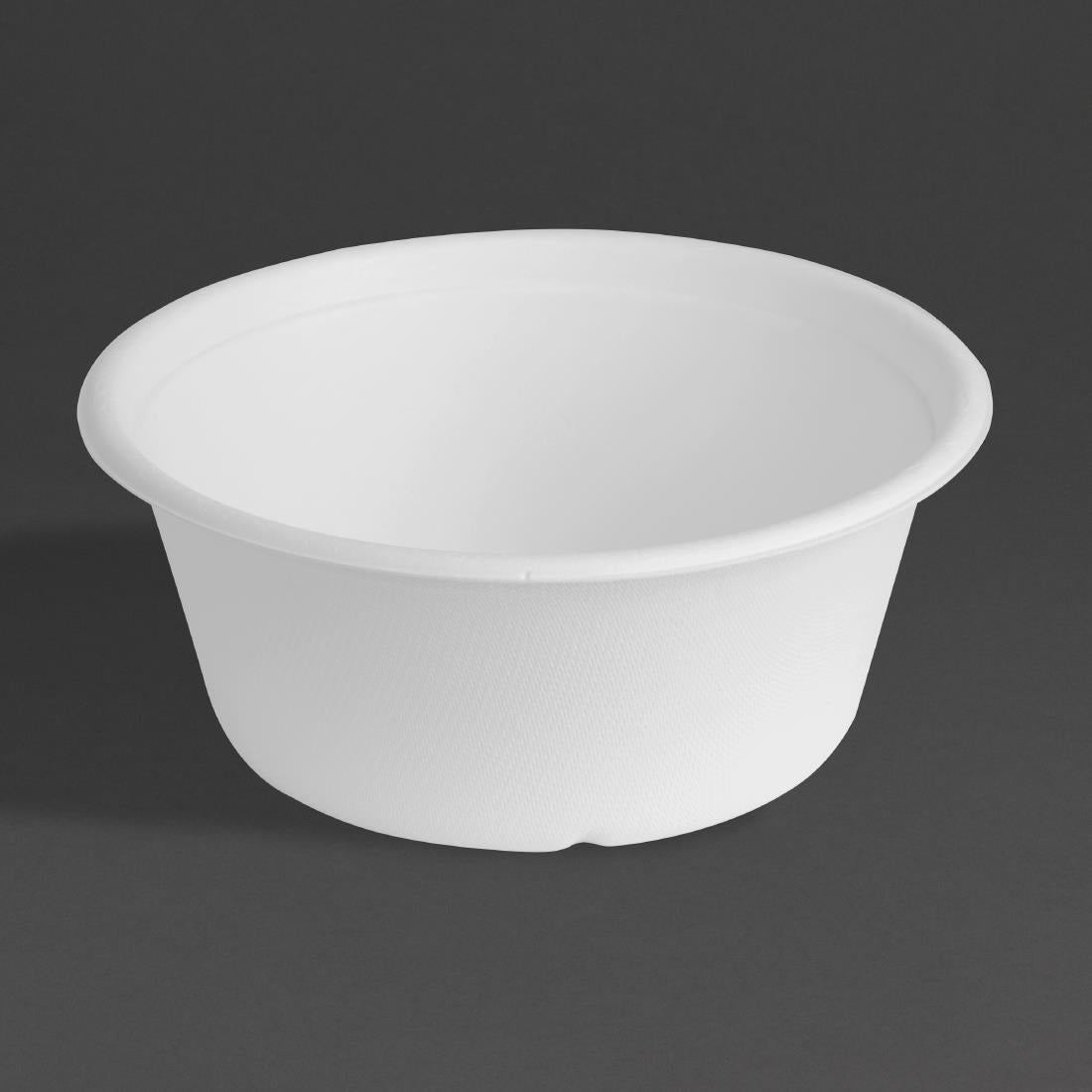 HW023 Fiesta Composteerbare Bagasse Kom Basis 750ml (50 stuks)