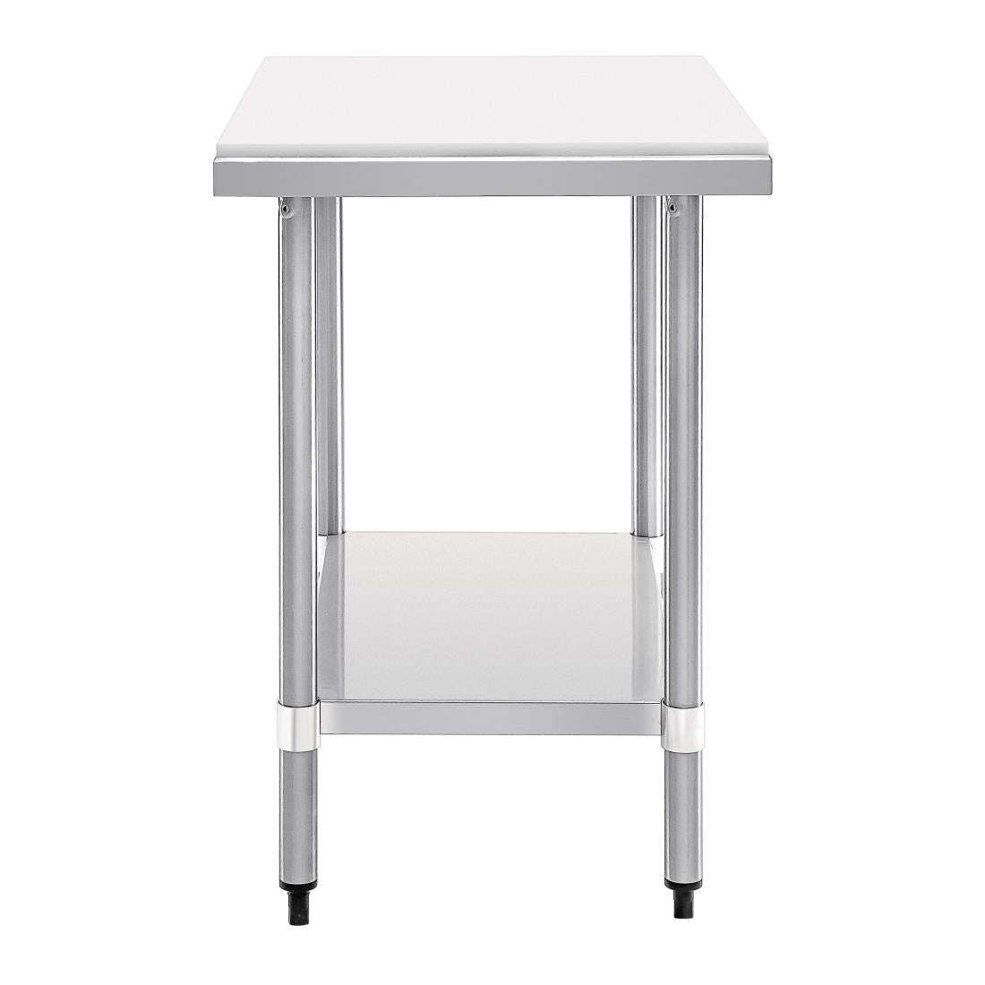 CB911 Vogue RVS snijtafel met HDPE snijplank 90cm
