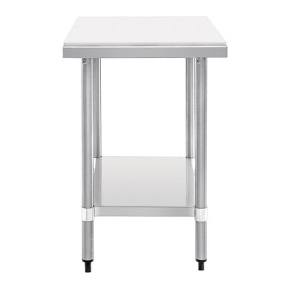 CB911 Vogue RVS snijtafel met HDPE snijplank 90cm