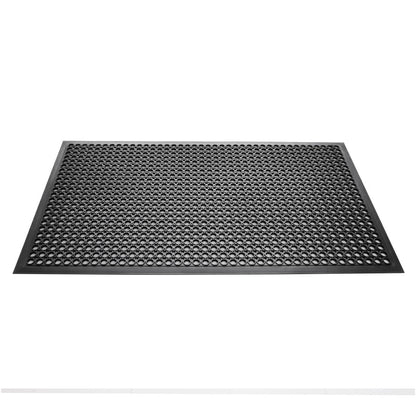 DP206 Jantex rubberen antivermoeidheidsmat zwart 150 x 90cm
