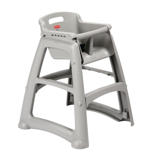 M959 Rubbermaid stevige kinderstoel grijs