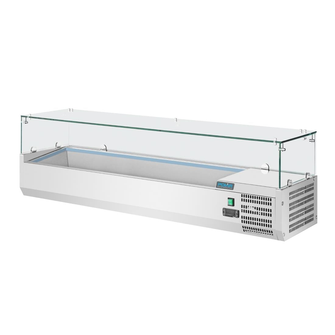 GD876 Polar G-serie opzetkoelvitrine 5x GN 1/3 en 1x GN 1/2
