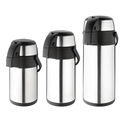 K636 Olympia RVS thermoskan met pomp 3Ltr