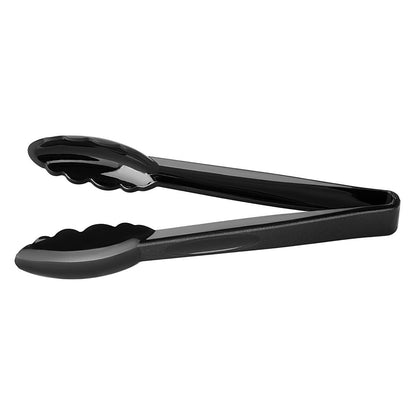 JA903 Nisbets Essentials 22cm polycarbonaat tang zwart (6 stuks)