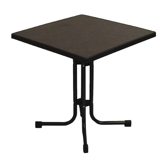 FN992 Limburg Pizarra inklapbare terrastafel 70(l) x 70(b) x 73(h) cm