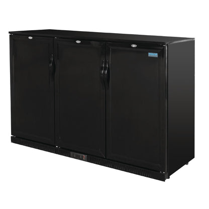 GL017 Polar G-serie 900mm barkoeling drie deuren 330L zwart