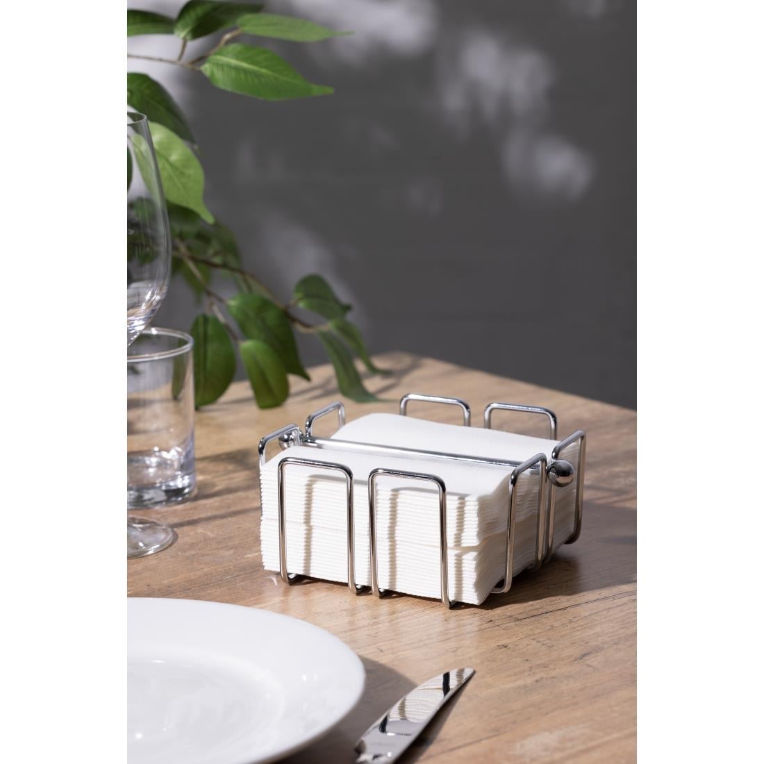 GH407 Olympia cocktail servettenhouder 14x14x6,5cm