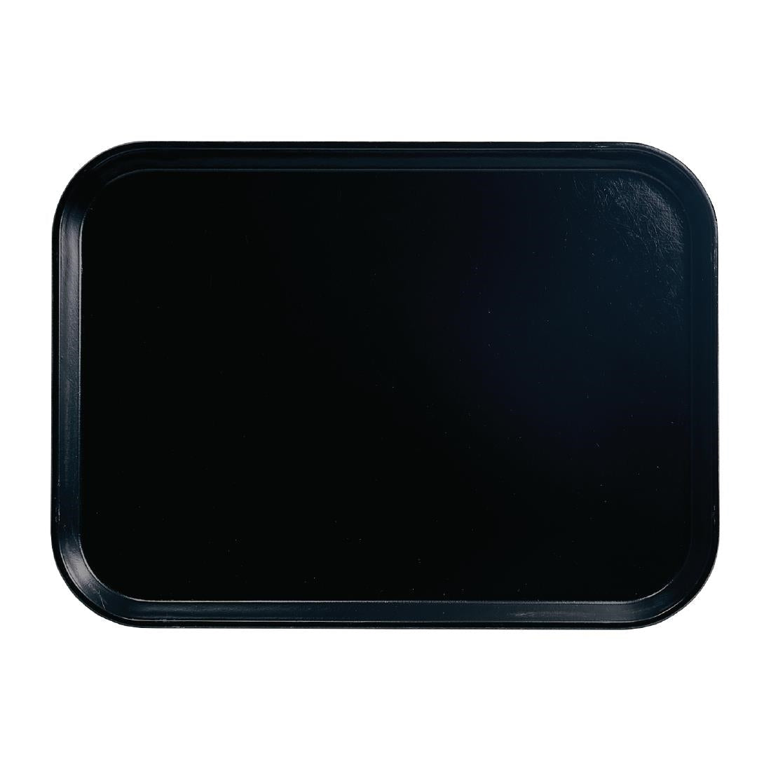 CJ666 Cambro Camtray rechthoekig dienblad 26,5 x 32,5cm zwart