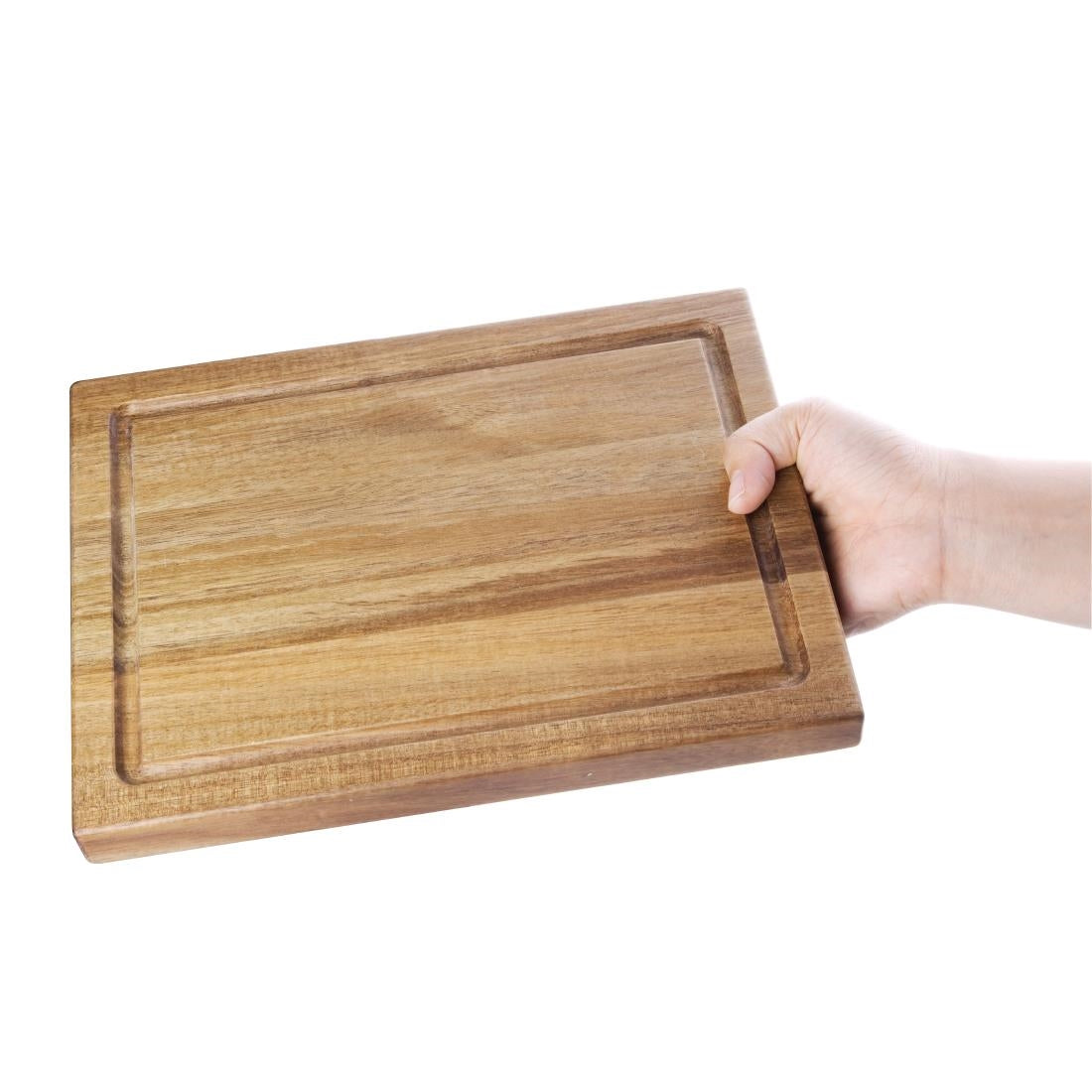 DP138 Olympia acaciahouten steakplank zonder inzet klein