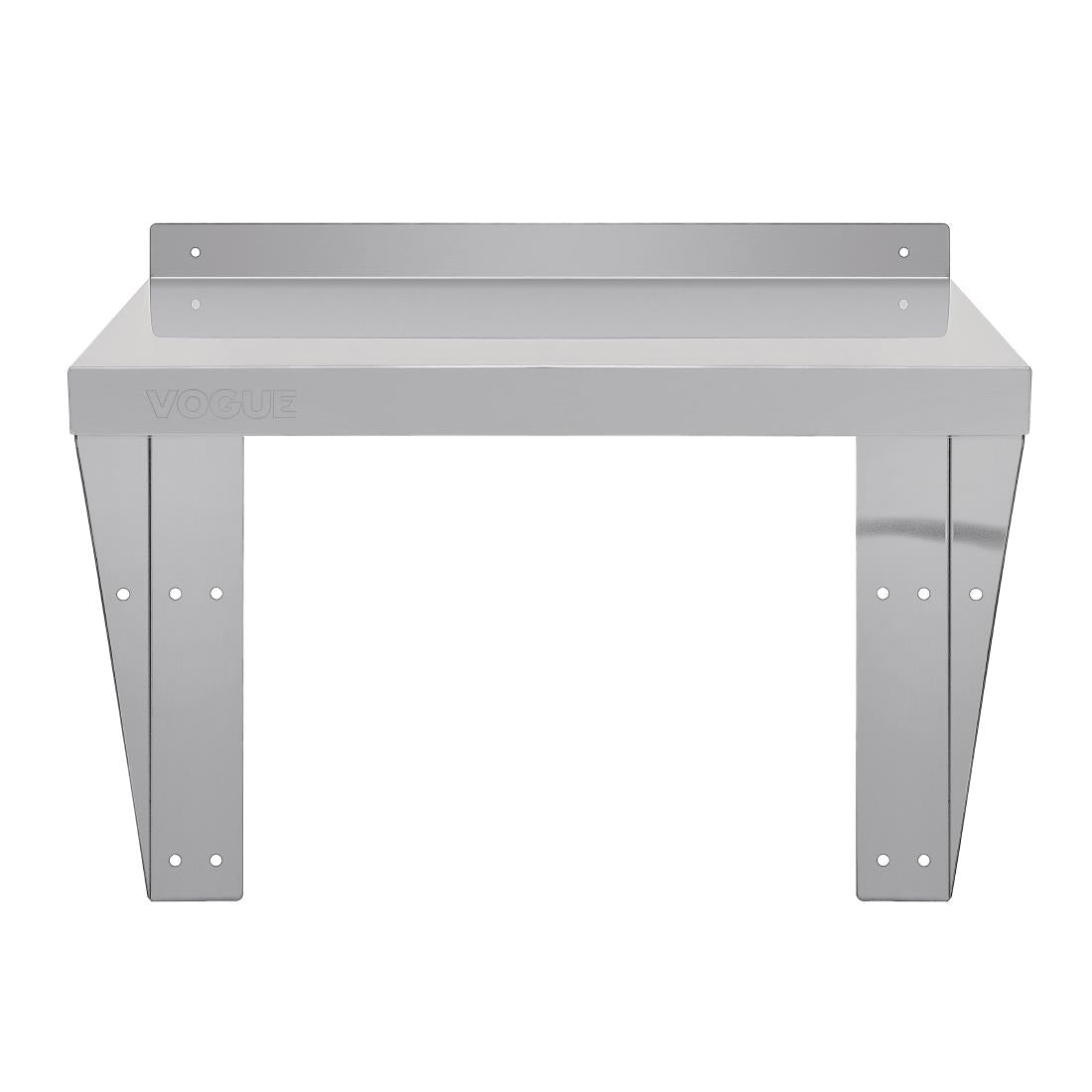 CD550 Vogue RVS oven/magnetron wandplank 56x46cm