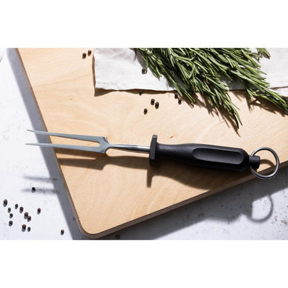 C423 Hygiplas vleesvork 15cm zwart