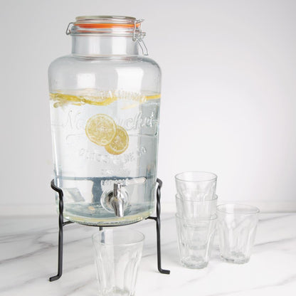 CK939 Olympia Nantucket vintage drankdispenser met standaard 8,5L