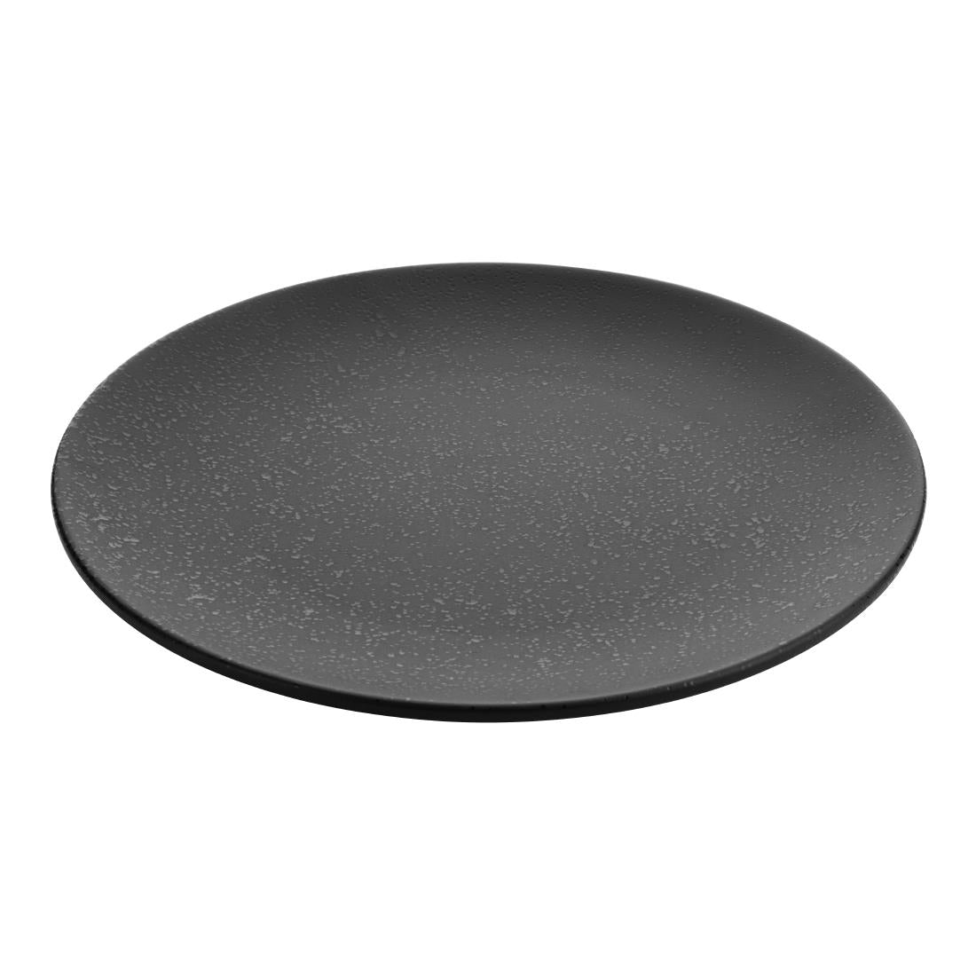 DR087 Olympia Fusion Ronde Borden 20,3cm Zwart (6 Stuks)